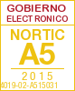 Sello de certificación de la A5:2015 con el NIU 14019-02-A515031